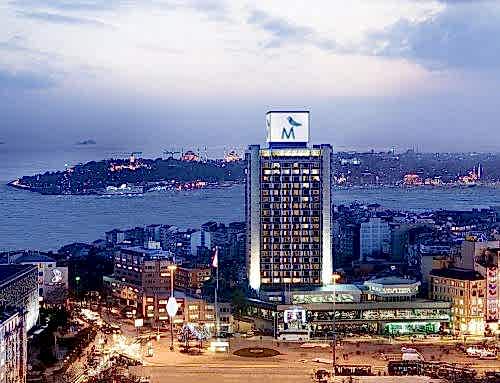 The Marmara Hotel- Tepe Bar Cephe Aydınlatması